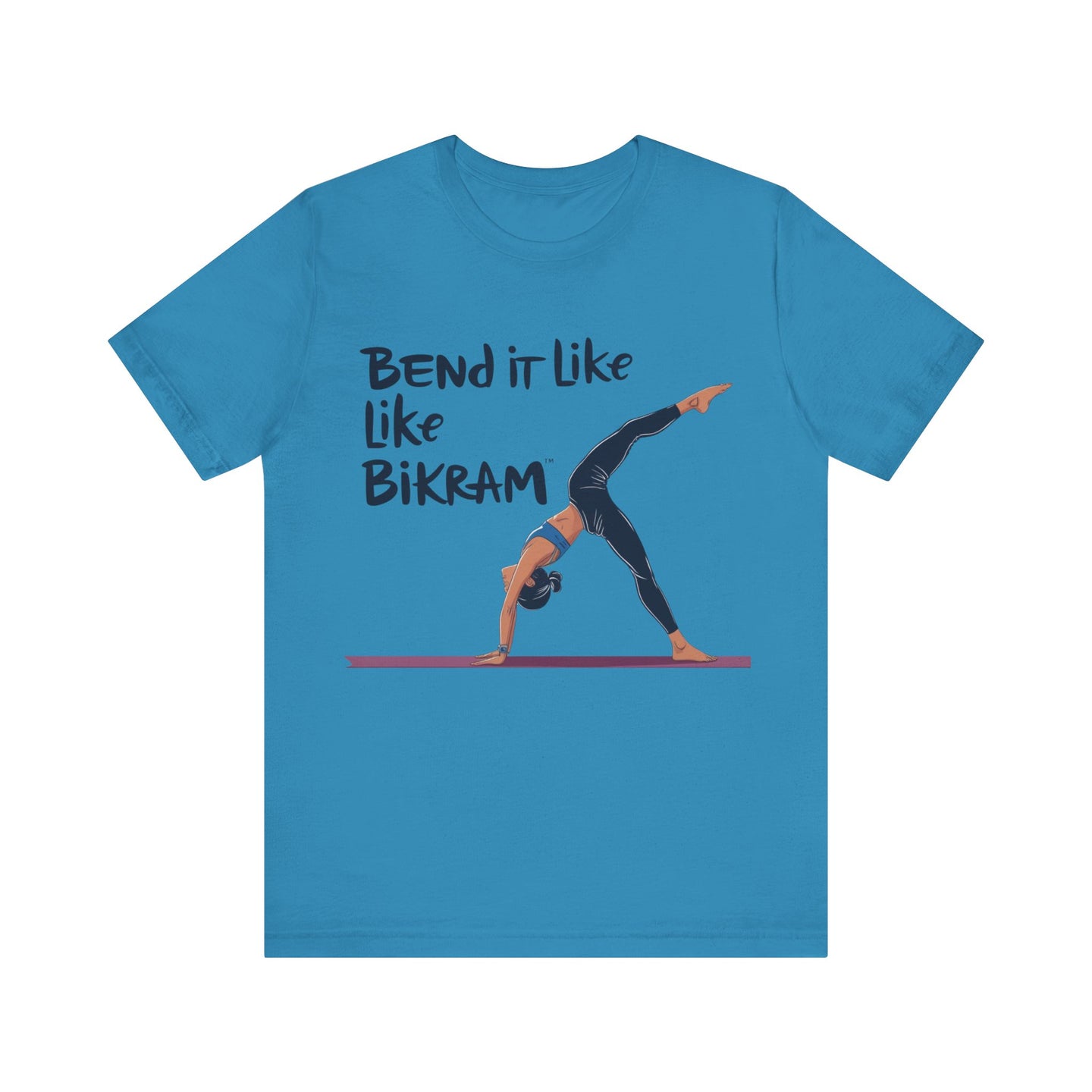 Yoga Tee Bend It Like Bikram
